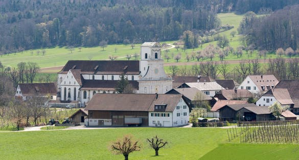 photo of Mariastein Abbey in Mariastein ,Switzerland.