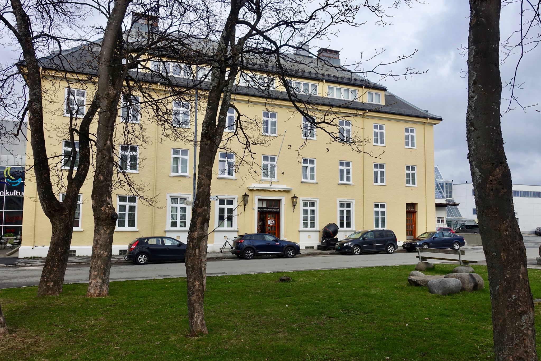 Lofoten World War 2 Memorial Museum 1940-1945 ("Lofoten Krigsminnemuseum") in Fiskergata 3, Svolvær, Norway.