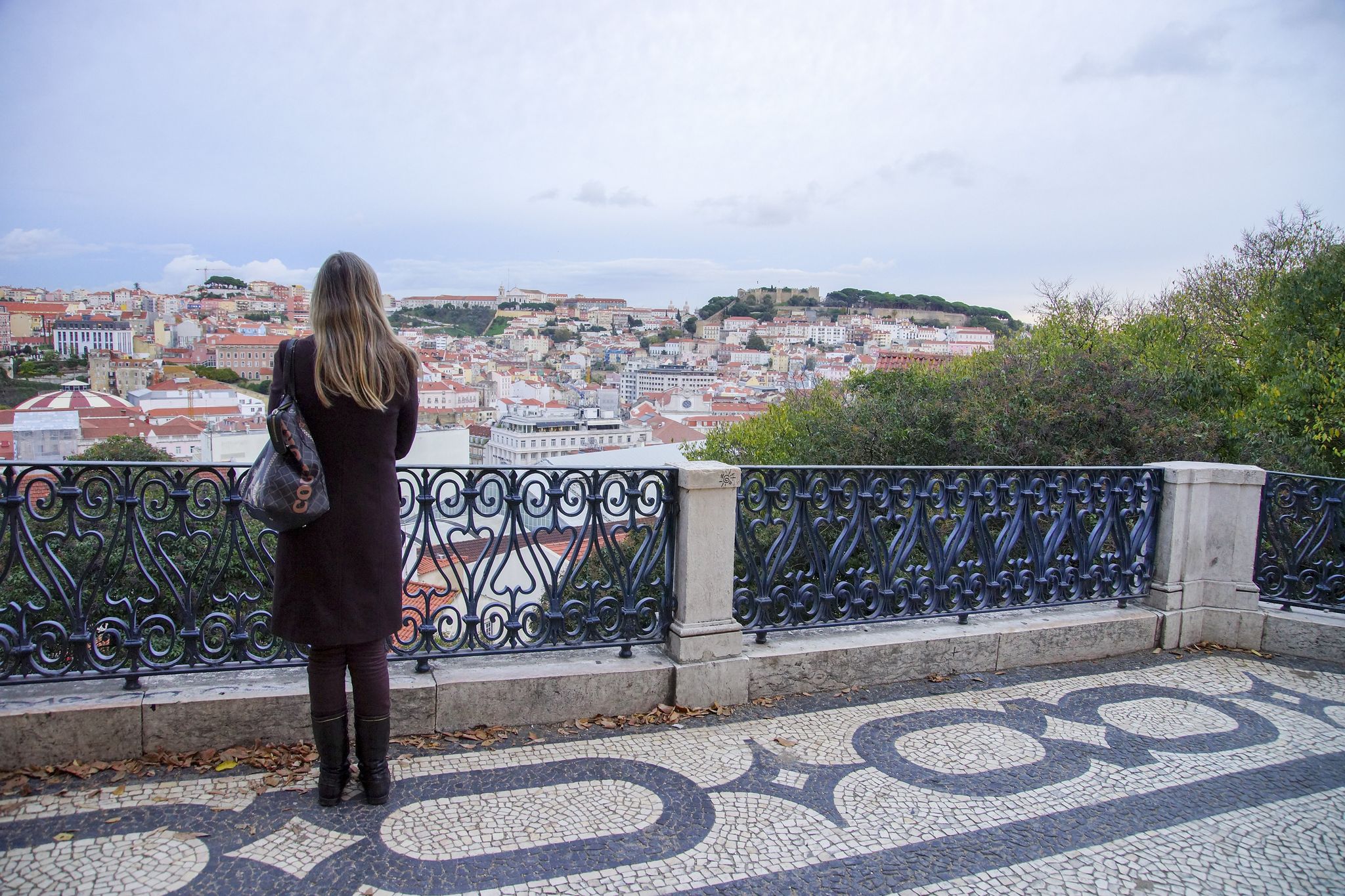 View of Lisbon from Miradouro de São Pedro de Alcântara