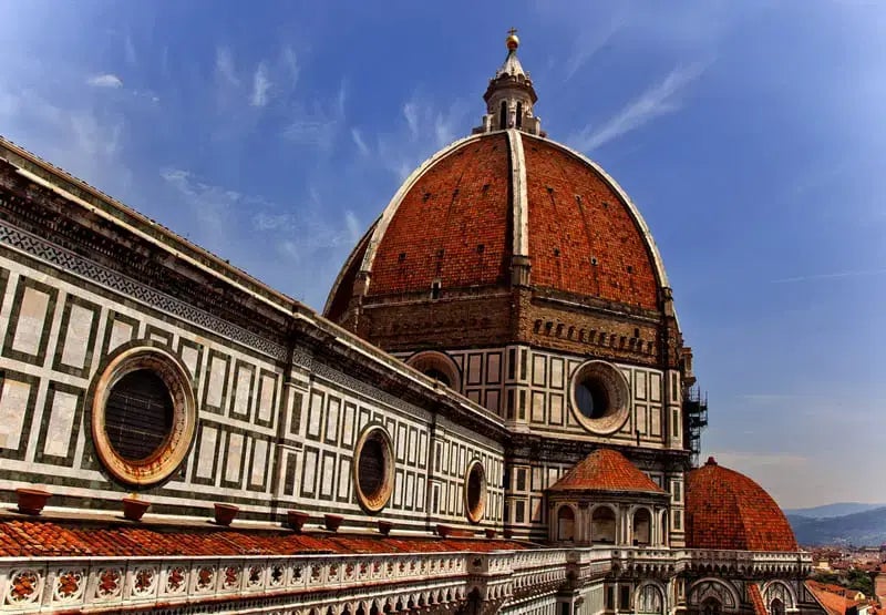 photo of Brunelleschi's dome .