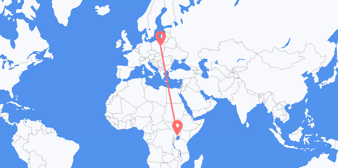 Uganda to Poland