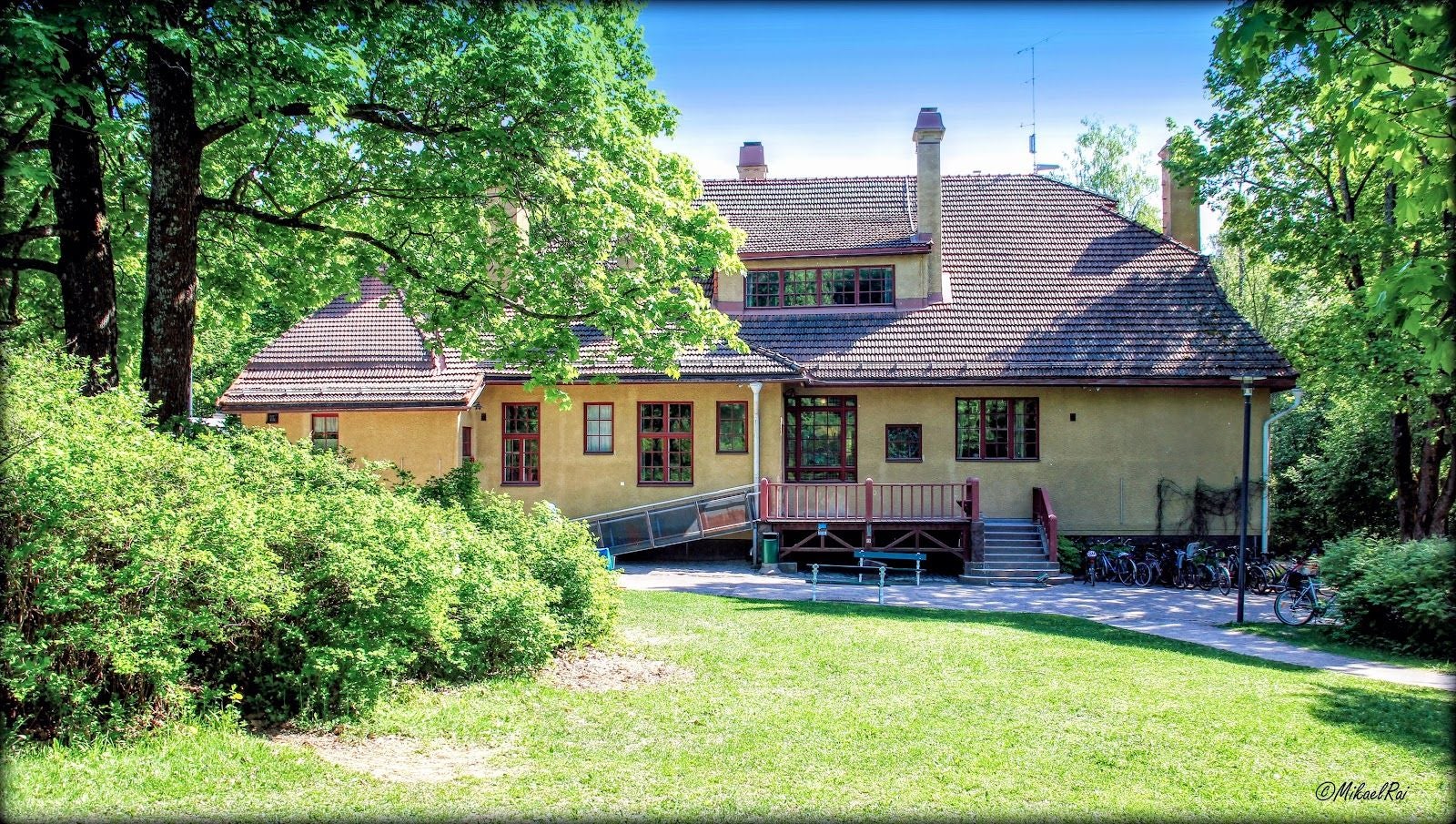 Nature House Villa Elfvik, Ruukinranta, Laajalahti, Suur-Tapiola, Espoo, Helsinki sub-region, Uusimaa, Southern Finland, Mainland Finland, Finland