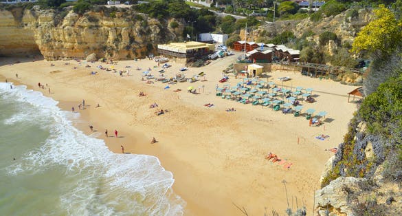 Photo of Senhora Da Rocha Beach in Porches ,Portugal.
