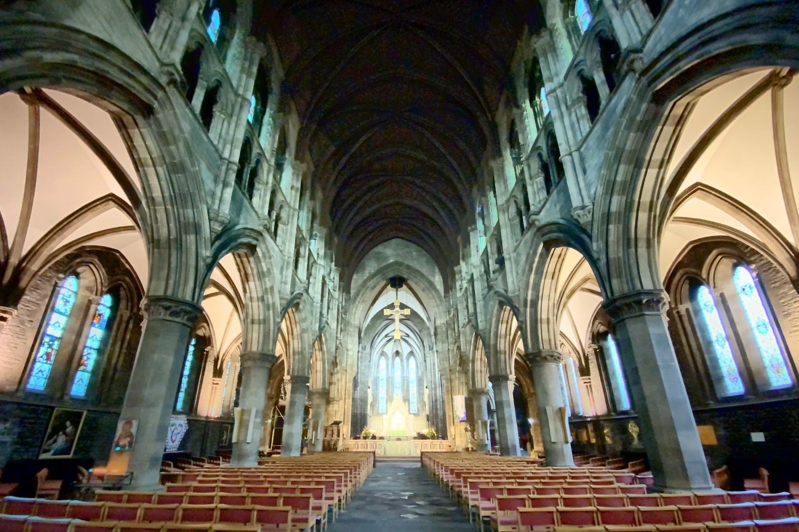 St Mary's Cathedral, West End, City of Edinburgh, Scotland, United Kingdom
