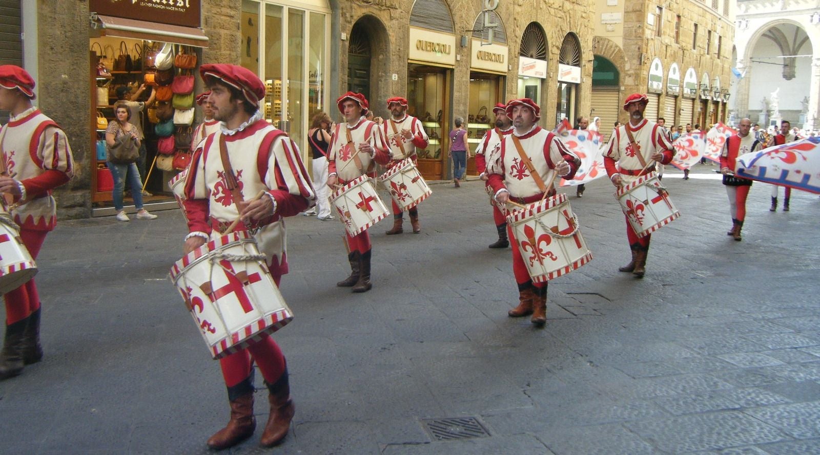 Historical parade during the Feast of St. John the Baptist in Florence, Italy..jpg