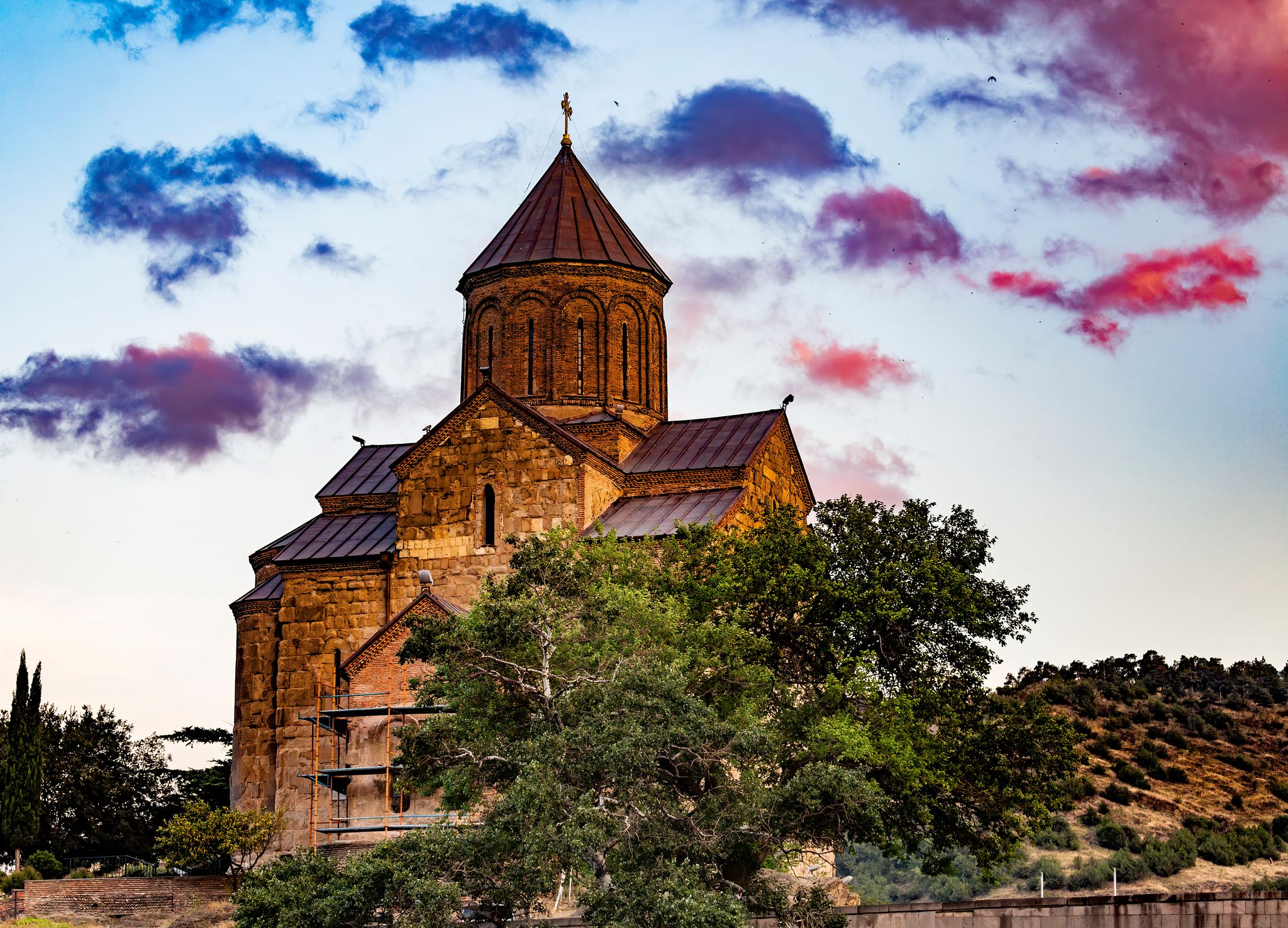 The Sioni Cathedral of the Dormition in Tbilisi, Georgia