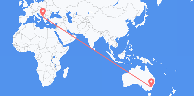 澳大利亚 目的地 黑山