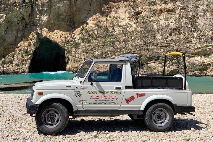 Gozo Full-Day Jeep Tour with a Private Round-trip Boat Excursion