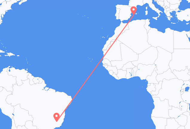 Belo Horizonte to Ibiza