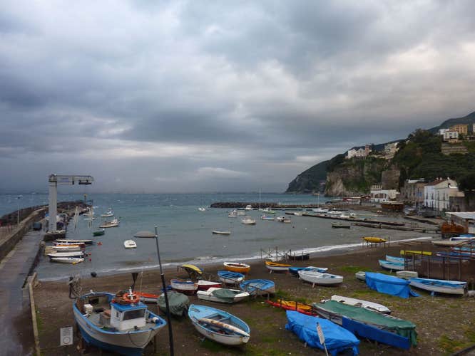 The port of Seiano is the main port of the city of Vico Equense