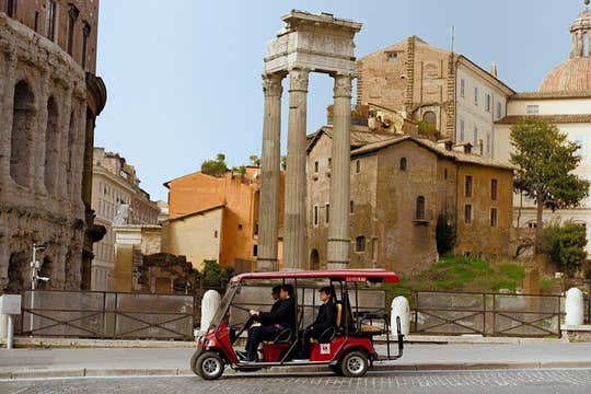 Full Day Private Golf Cart Tour in Rome