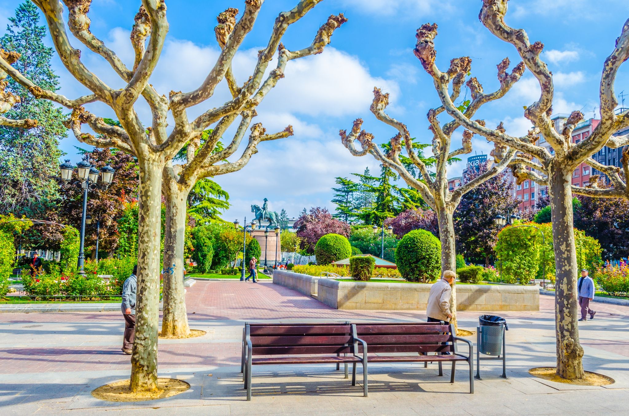 Statue of general Espartero in the spanish city logrono