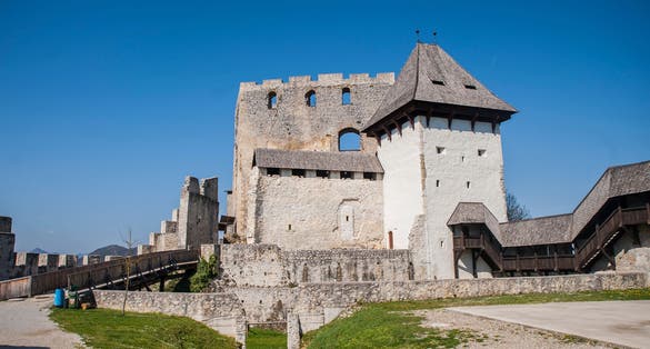 Celje castle, tourist attraction, Slovenia