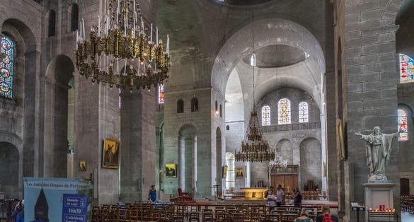 Interior of the cathedral