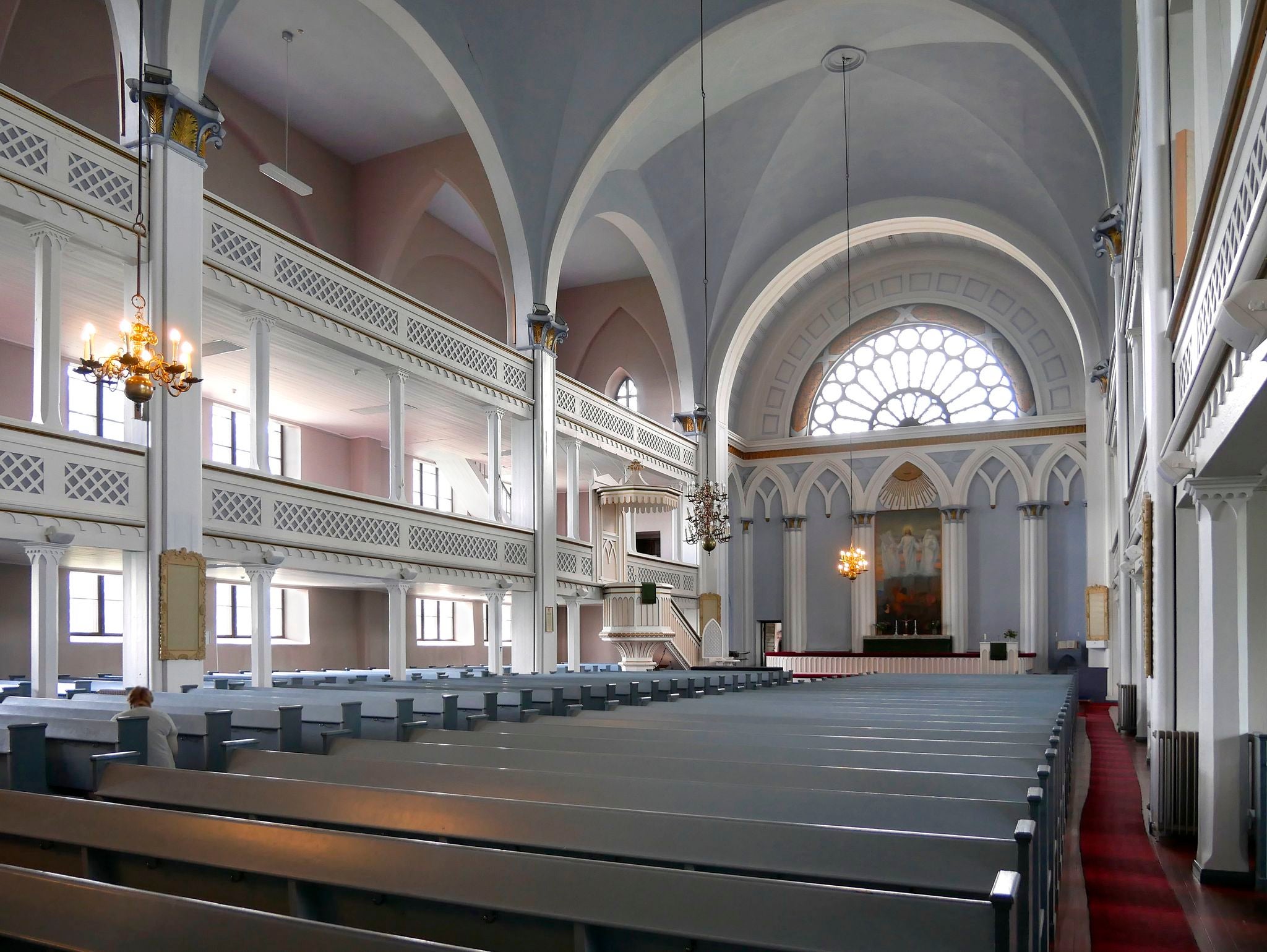 Ylistaro church from the inside
