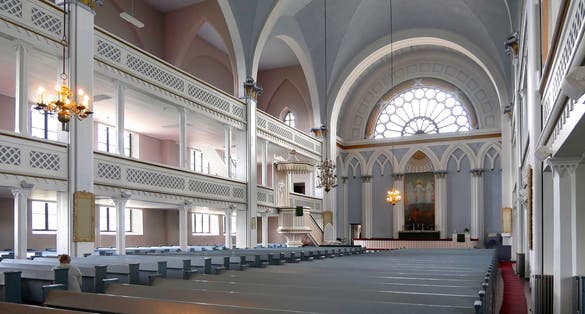 Ylistaro church from the inside
