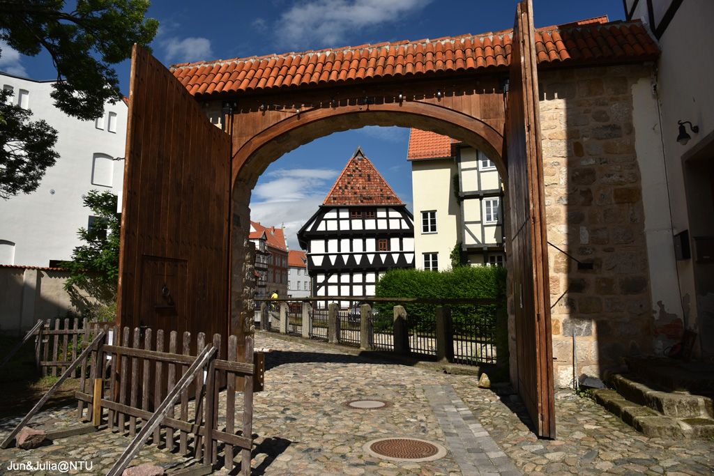 Adelshof, Quedlinburg, Landkreis Harz, Saxony-Anhalt, Germany
