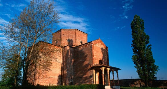 Castelleone, Cremona district, Lombardy, Italy, Europe, church of Santa Maria in Bressanoro