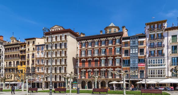Castle Plaza, Pamplona