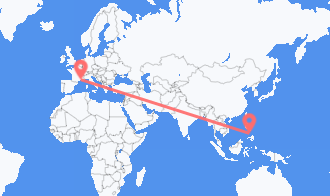 Marseille to Cebu City