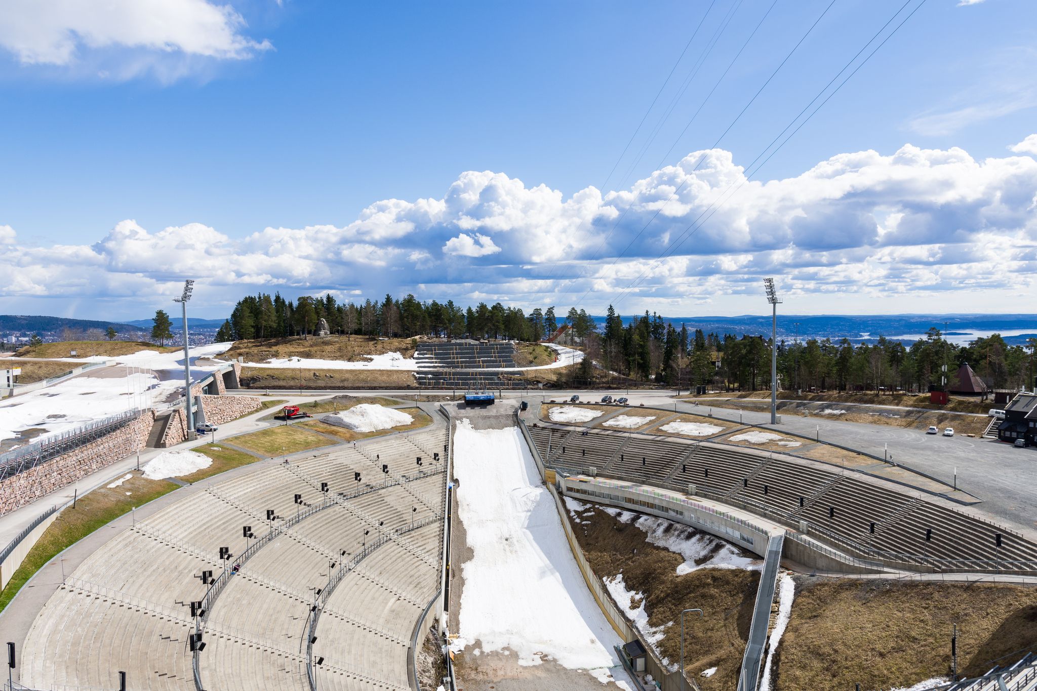 Photo of Holmenkollbakken is a large ski jumping hill located at Holmenkollen in Oslo, Norway.