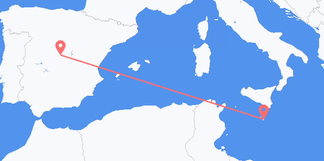 Spain to Malta