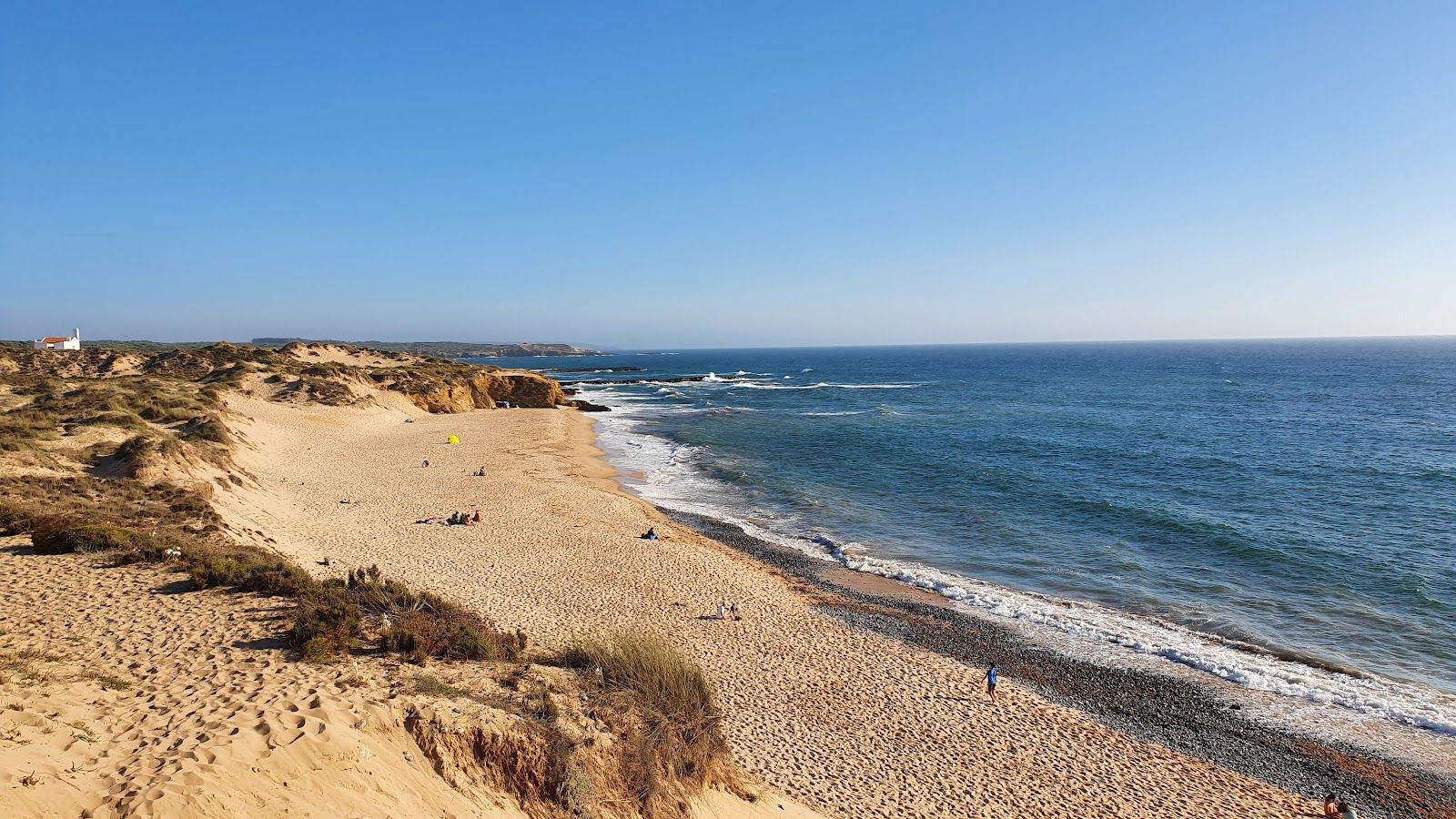 Praia do Carreiro da Fazenda, Vila Nova de Milfontes, Odemira, Beja, Alentejo Litoral, Alentejo Region, Portugal