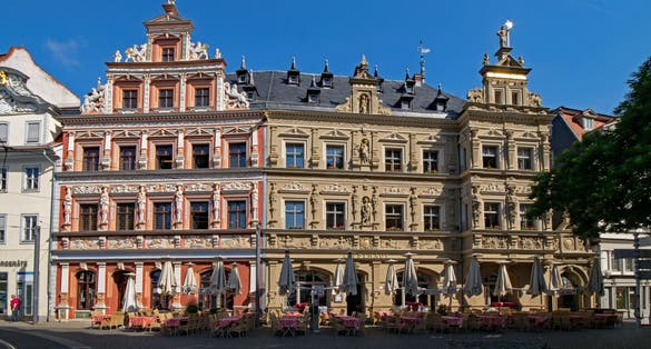 Fish market, Erfurt,  Germany