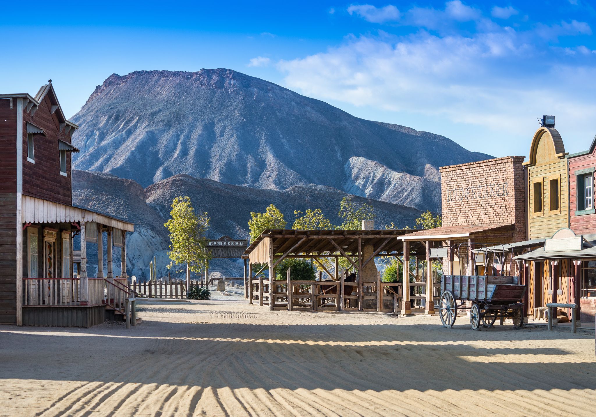 photo of Western Town at Mini Hollywood in Tabernas, Spain.