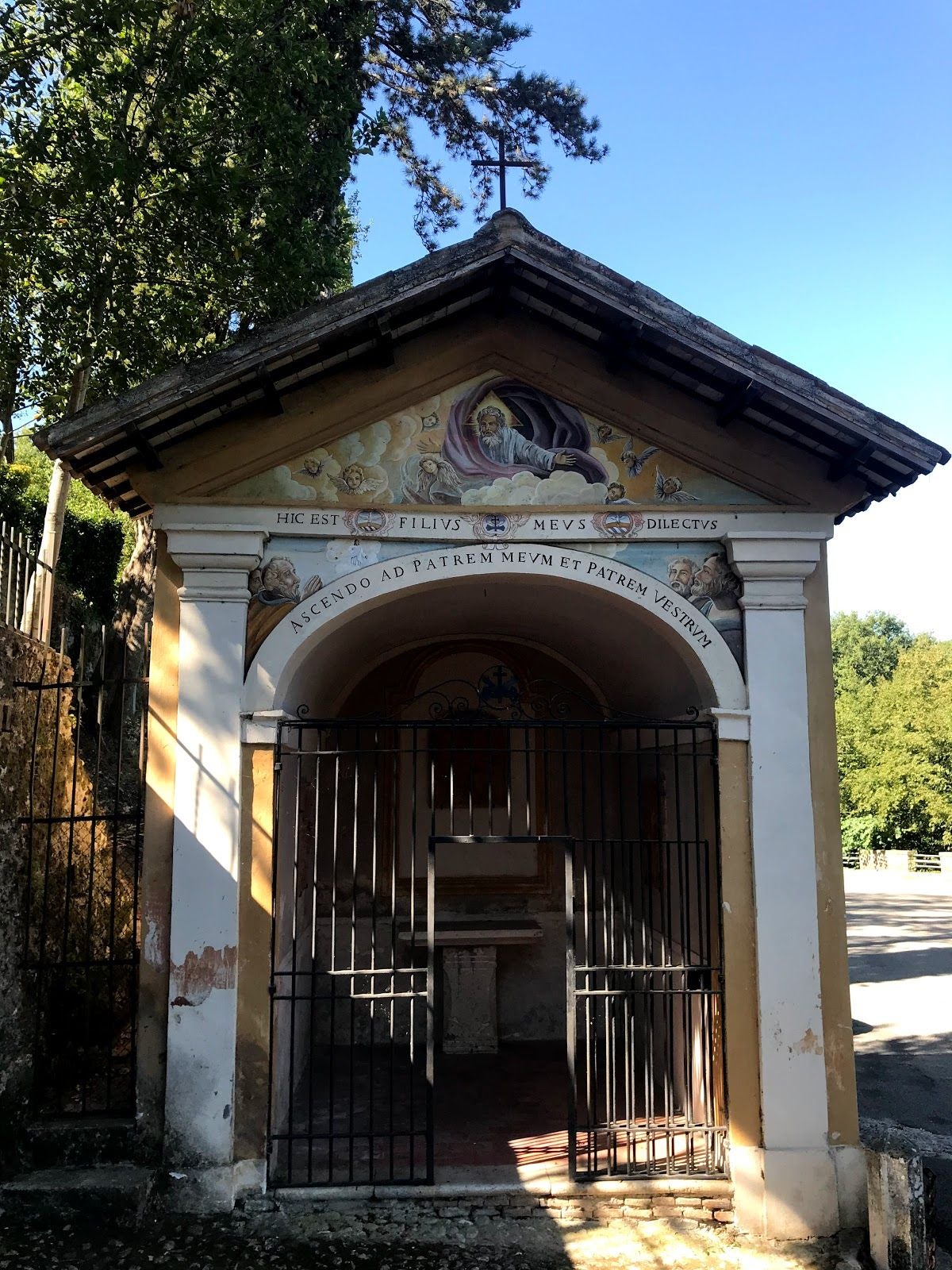 Franciscan sanctuary Fonte Colombo, Rieti, Lazio, Italy