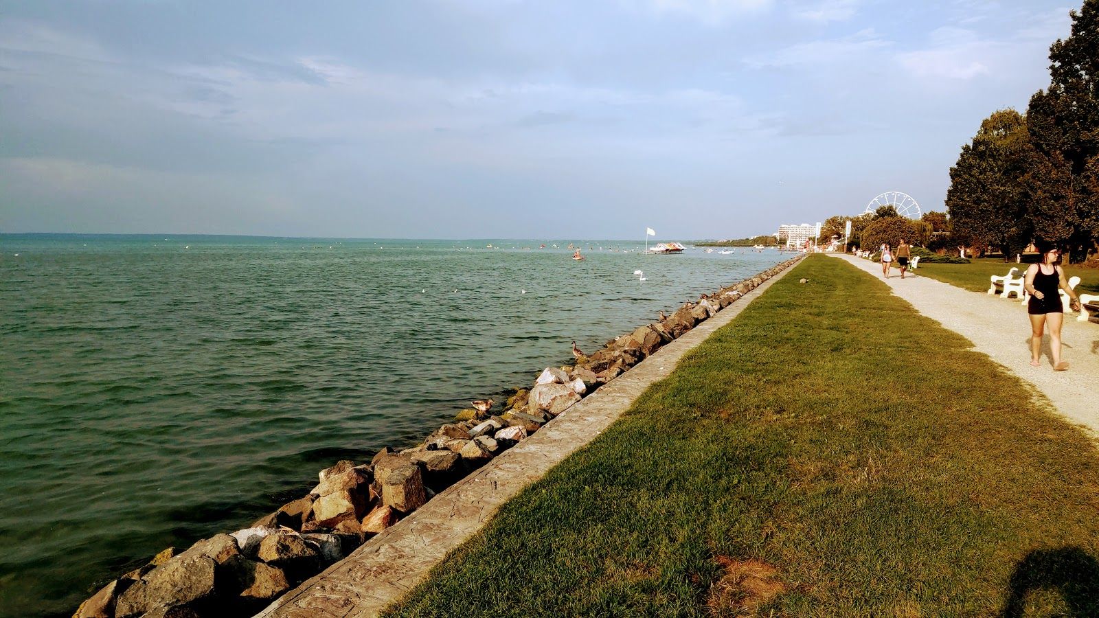 #hellosiofok sign, Siófok, Siófoki járás, Somogy, Southern Transdanubia, Transdanubia, Hungary