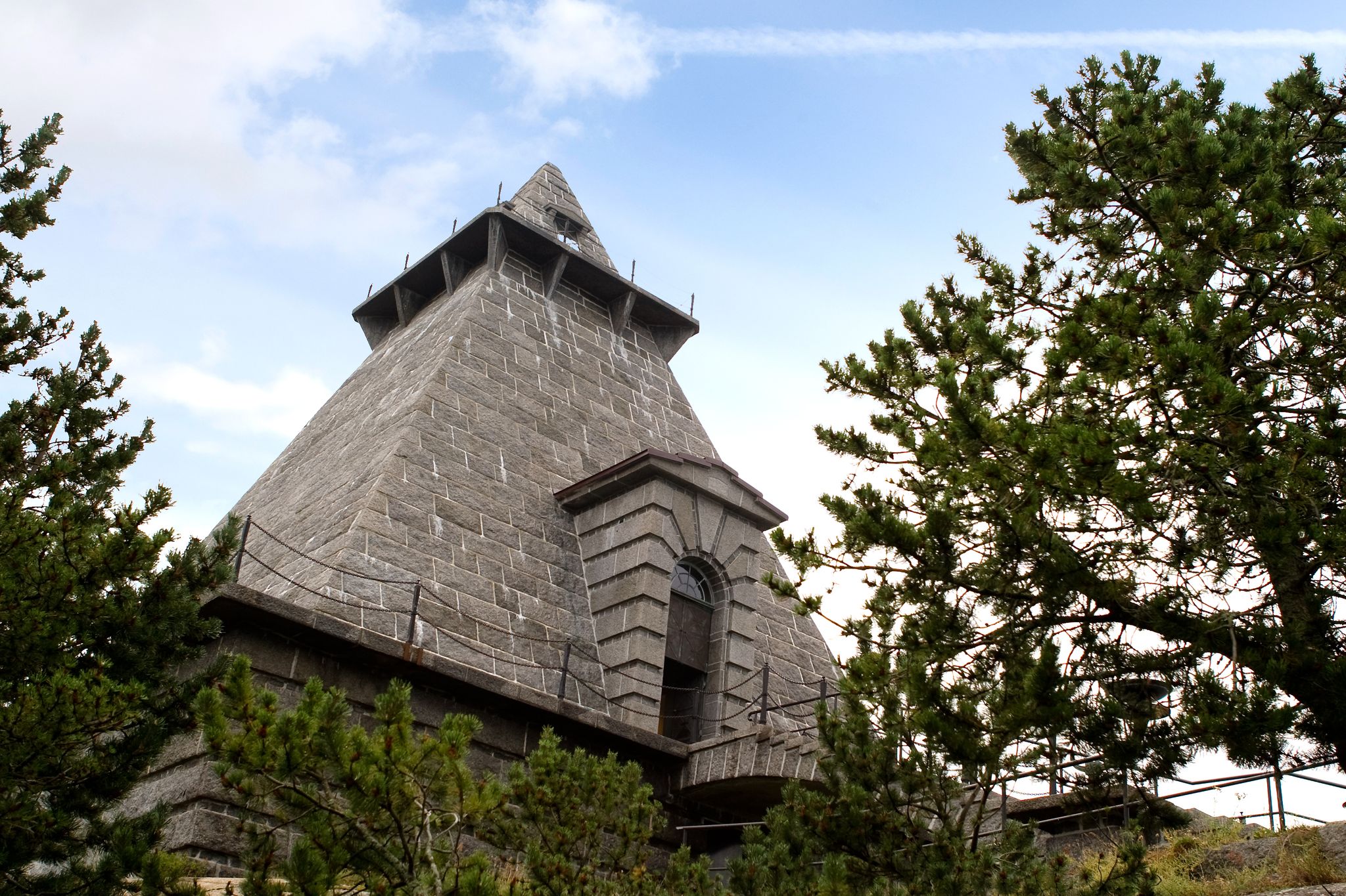 Minnehallen in Stavern Norway, a memorial building for deceased sailors