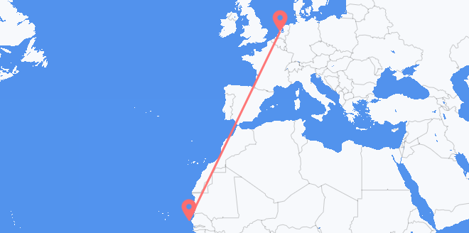 der Senegal nach die Niederlande