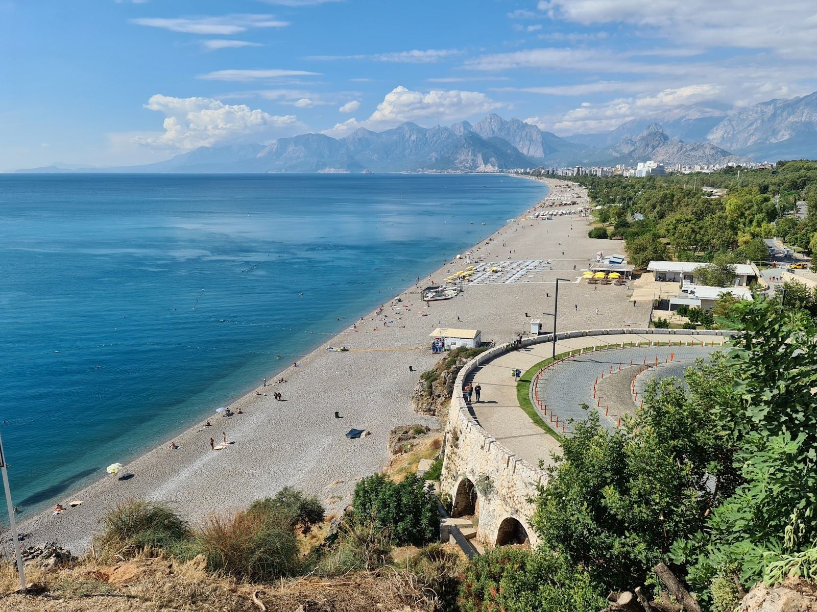 Antalya Konyaaltı Plaj, Meltem Mahallesi, Muratpaşa, Antalya, Mediterranean Region, Turkey