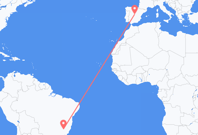 Belo Horizonte to Madrid