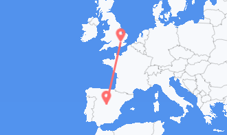 Train Tickets from Beckenham to Madrid – Extensive Selection & Low Fares