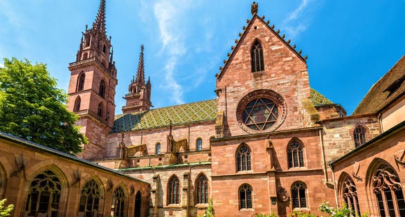 Photo of Minster Basel, Switzerland.