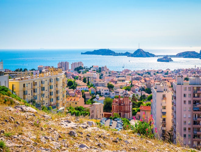 Aerial view of beautiful city Marseilles.jpg