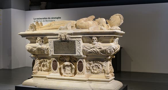 Cenotaph of Montaigne.