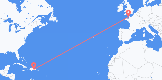 la República Dominicana a Jersey