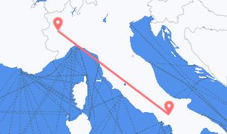 Train tickets from Benevento to Turin