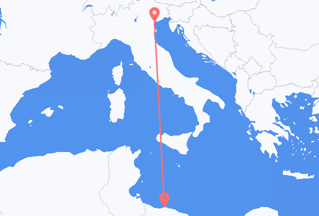 Tripoli to Venice