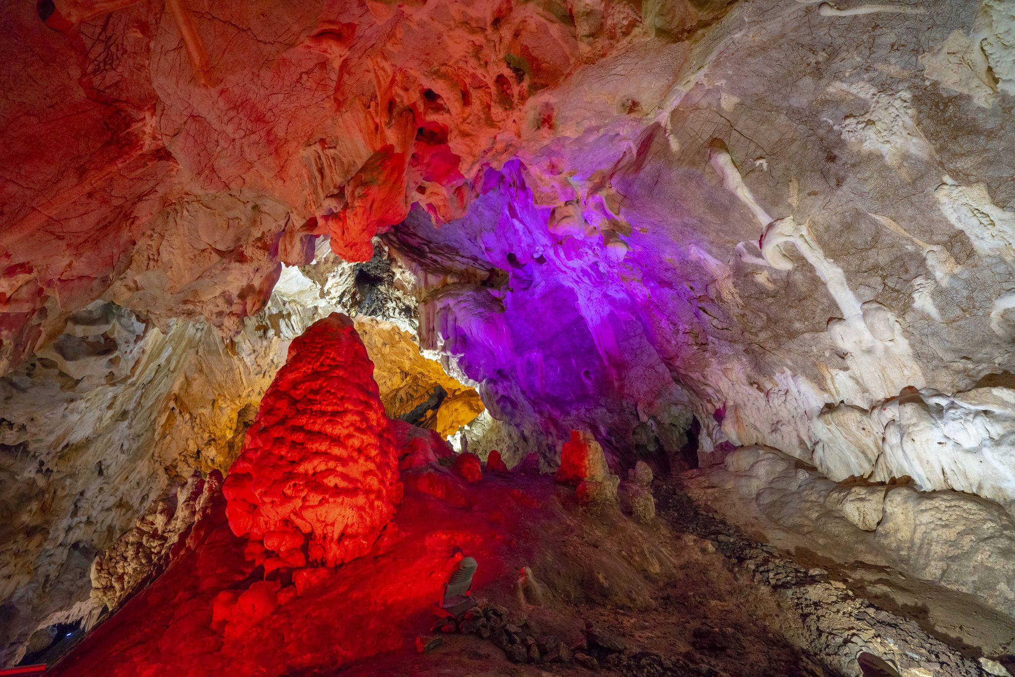 Photo of Vrelo Cave in the Matka Canyon of Macedonia in Summer.