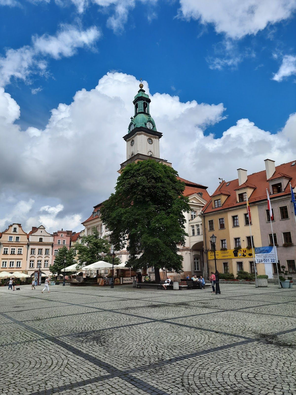 Jelenia Góra Market Square, Jelenia Góra, Lower Silesian Voivodeship, Poland