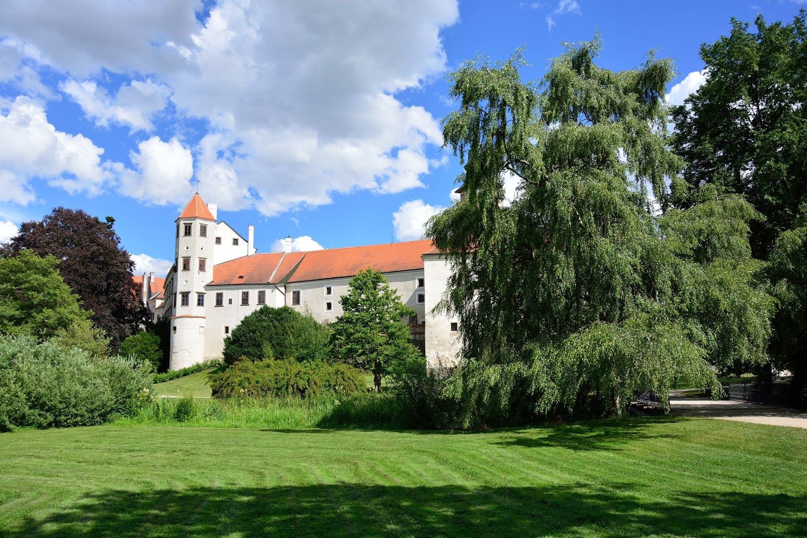 Zámecká Zahrada, Telč, okres Jihlava, Kraj Vysočina, Southeast, Czechia