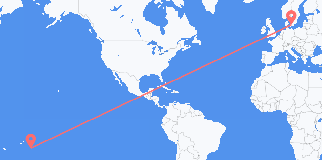 トンガ デンマークへ