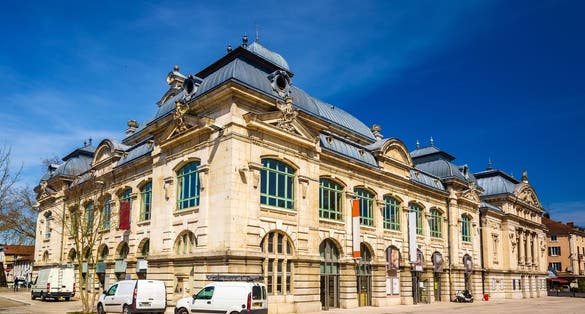 Cinema and Municipal theatre of Bourg-en-Bresse - France, Rhone-Alpes