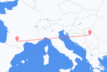 Toulouse to Belgrade