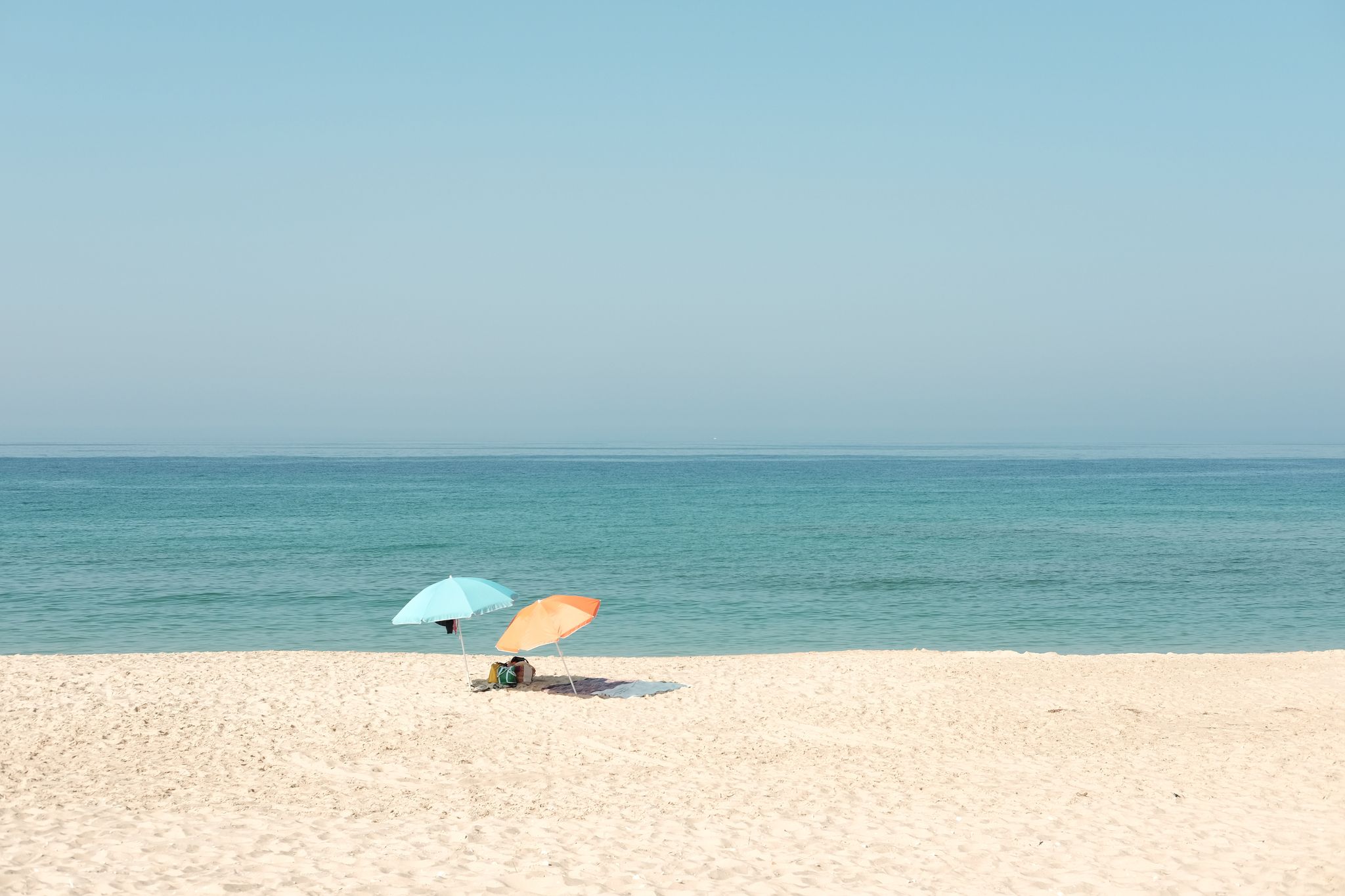 Photo of amazing view of beach of Grandola, Portugal.