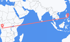 Brazzaville to Legazpi